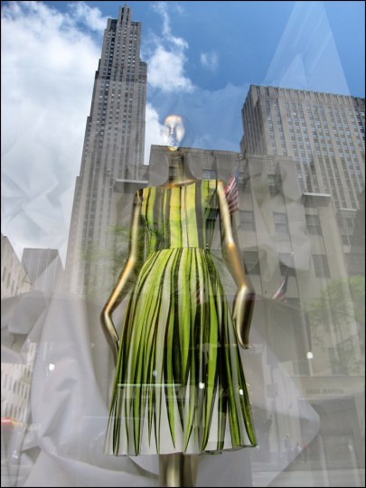 Head in the clouds at 30 Rock and Saks