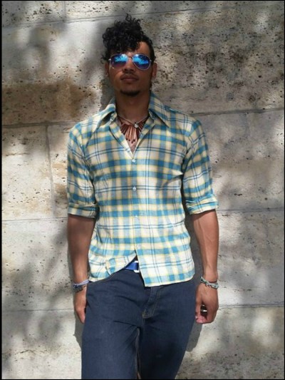 Peter Brack in Montmartre (Photograph by Riley Brack)