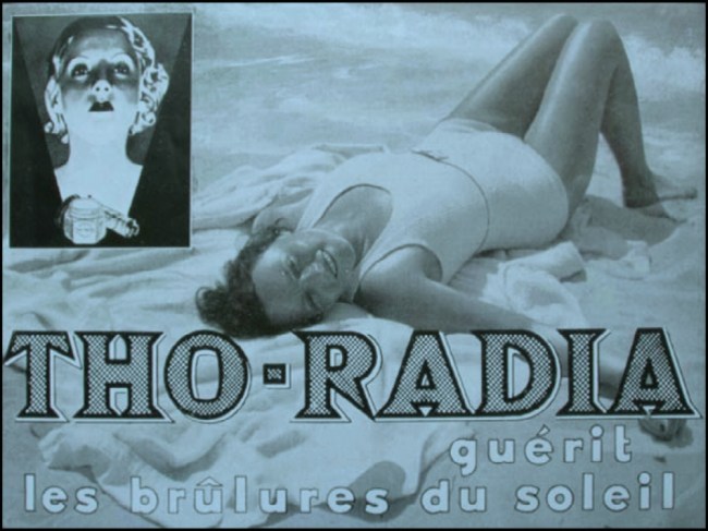 Shine-on! LIFE IS A BEACH WITH THO-RADIA (Image: T. Brack's archives) 