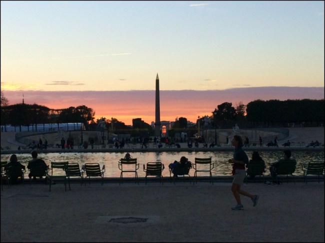 Basin at the Jardin des Tuileries (Photograph by Theadora Brack)