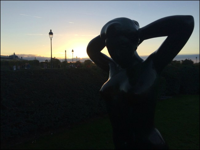 La Baigneuse aux bras levees by Aristide Bonaventure Maillol (Photograph by Theadora Brack)