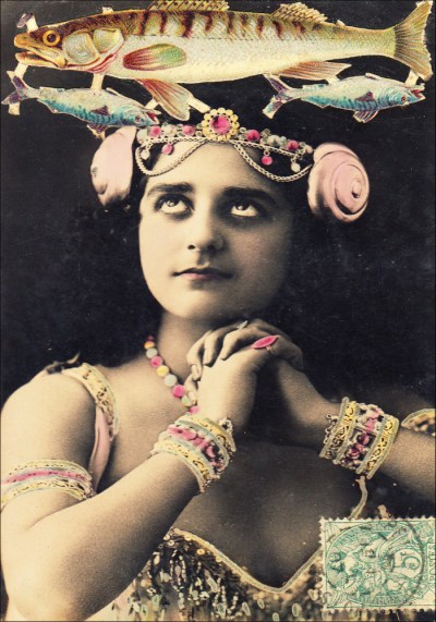 "It's good to have fun, but you have to know how!"—Cat, the one in the hat (Postcard: T. Brack's collection)