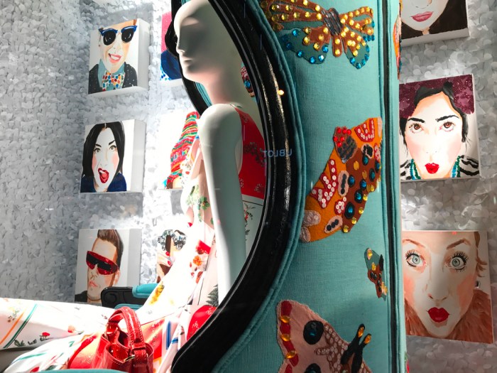 FOOL-FOR-FANCIFUL: I COULD ALMOST HEAR THE BREAKFAST AT TIFFANY’S SOUNDTRACK SOFTLY A-DO-DOING AS I MADE MY EXIT AT BERGDORF GOODMAN (PHOTO BY THEADORA BRACK)